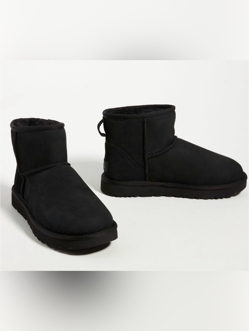 UGG® Classic Mini II Boots in black size 11 NWOB
